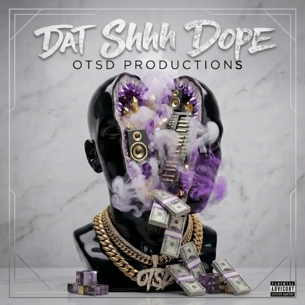 Dat Shhh Dope V1 trap sample pack artwork by OTSD Productions